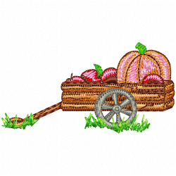 Vegetable Embroidery Design 6